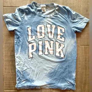 Blue & White PINK Shirt